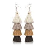 Tassel Earrings Ethnic Style Long Earrings Bohemian Personality Earrings Jewelry Earrings