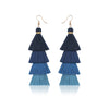 Tassel Earrings Ethnic Style Long Earrings Bohemian Personality Earrings Jewelry Earrings