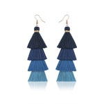 Tassel Earrings Ethnic Style Long Earrings Bohemian Personality Earrings Jewelry Earrings