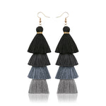 Tassel Earrings Ethnic Style Long Earrings Bohemian Personality Earrings Jewelry Earrings