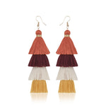 Tassel Earrings Ethnic Style Long Earrings Bohemian Personality Earrings Jewelry Earrings