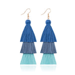 Tassel Earrings Ethnic Style Long Earrings Bohemian Personality Earrings Jewelry Earrings