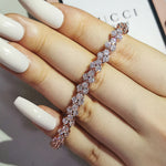 Bracelet Fashion Copper Inlaid Zircon Bracelet Factory Direct Selling Women&#039;s Bracelet