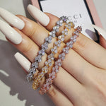 Bracelet Fashion Copper Inlaid Zircon Bracelet Factory Direct Selling Women&#039;s Bracelet