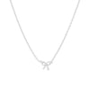 Mini Bow Necklace Women Simple Versatile Chocker Necklace Temperament Design Clavicle Chain Wholesale